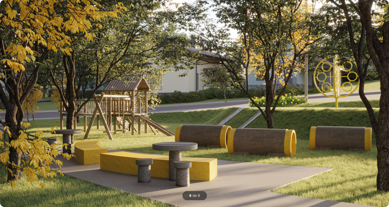 Praça dos playgrounds